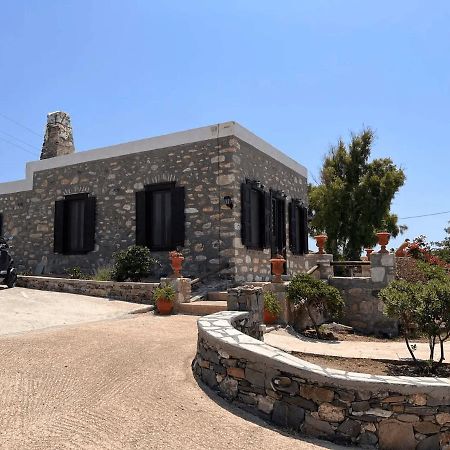 Πέτρινο Εξοχικό Σπίτι Στη Σύρο Agros  エクステリア 写真